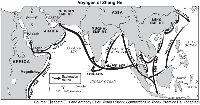 Voyages of Zheng He 