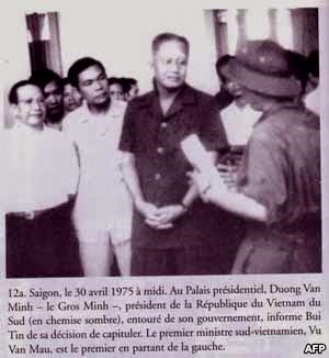 Bùi Tín & Dương Văn Minh, 30/4/1975  